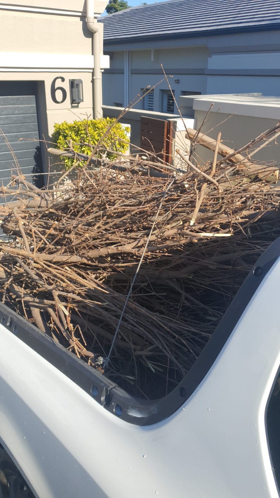 Garden refuse removal